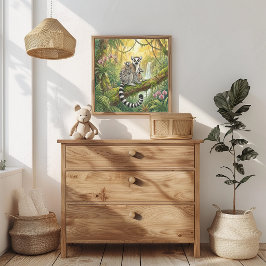 ママレムールと赤ちゃんのゆりかご ポスター