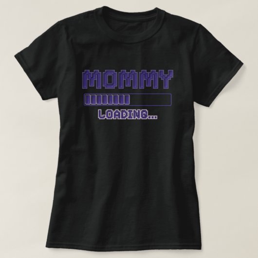 ママロード中 プレグナンシーお披露目Tシャツ Tシャツ (デザイン正面)
