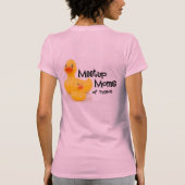 ママワイシャツA Tシャツ (裏面)