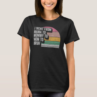 ママヴィンテージレトロママからママへ Tシャツ