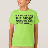 ママームズモスト素晴らしンことわざ Tシャツ (正面)