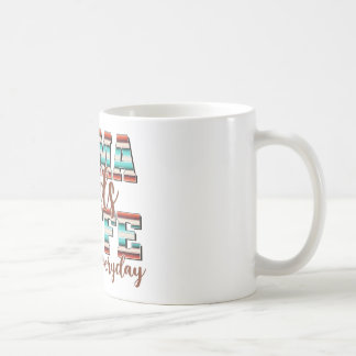 ママ一日中コーヒーが必要 コーヒーマグカップ