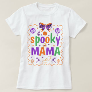 ママ不気味シャツマッチングファミリーマママミニシャツ Tシャツ