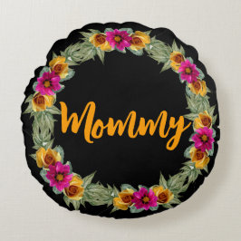 ママ丸い枕 ラウンドクッション