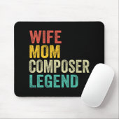 ママ作曲家伝説の母の日ヴィンテージ マウスパッド (マウス)