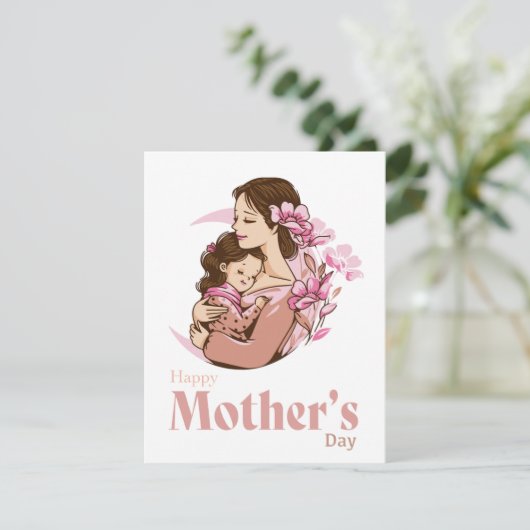 ママ保持ベビー娘ムーンフラワーマザーズデイ (スタンド正面)