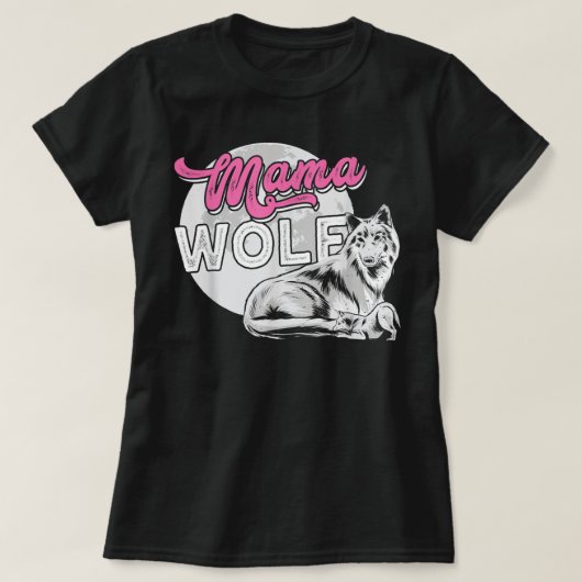 ママ保護オフの小さなTシャツ Tシャツ (デザイン正面)