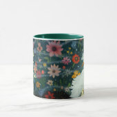 ママ保護バードベビーの母の日 マグカップ (中央)