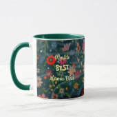 ママ保護バードベビーの母の日 マグカップ (左)