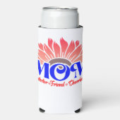 ママ保護者友人チアリーダー スリム缶クーラー (Seltzer正面)