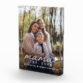 ママ写真オーバーレイ母の日 フォトブロック (右)