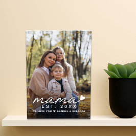 ママ写真オーバーレイ母の日 フォトブロック