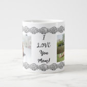 ママ写真マグカップ ジャンボコーヒーマグカップ (正面)