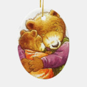 ママ力強い抱擁 セラミックオーナメント (裏面)