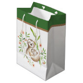 ママ及びベビースロース媒体抱き枕 ミディアムペーパーバッグ (正面アングル)