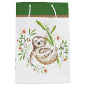 ママ及びベビースロース媒体抱き枕 ミディアムペーパーバッグ (正面)