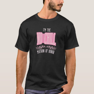 ママ友主任付き添い 気楽な雰囲気のバチェラー ウェディングパーティー Tシャツ