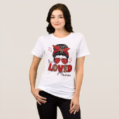 ママ大好きウィメンズTシャツ トライブレンドTシャツ (正面全面)