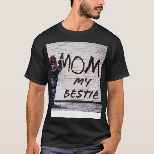 ママ大好きベストフレンド Tシャツ (正面)