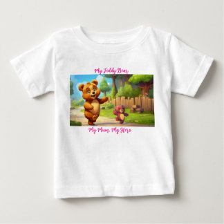 ママ大好きベビーTシャツ - かわいい&意味深いギフト ベビーTシャツ