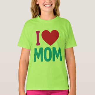 「ママ大好き」Tシャツ Tシャツ