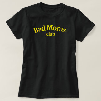 ママ女子おもしろいTシャツのMoms Clubギフト Tシャツ