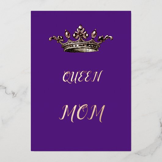 ママ女王様 箔シーズンカード (正面)