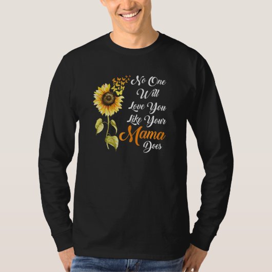 ママ好きな女性は誰も愛さないママGr Tシャツ (正面)