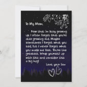 ママ好き |私の母に私はあなたを非常に愛している シーズンカード (正面)