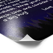 ママ好き |私の母に私はあなたを非常に愛している フォトプリント            (角)