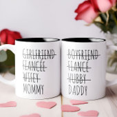 ママ妊娠のガールフレンドパーソナライズされた モーフィングマグカップ