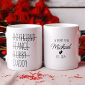 ママ妊娠のガールフレンドパーソナライズされた モーフィングマグカップ