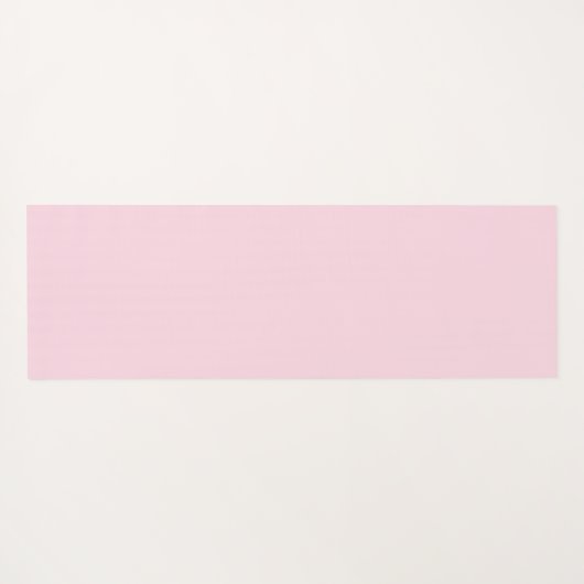 ママ妻ボスライトピンクカスタムのスクリプトかわいい ヨガマット (裏面(横))