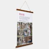 ママ定義 |写真8 パーソナライズされた 吊り下げ型タペストリー (傾斜あり)