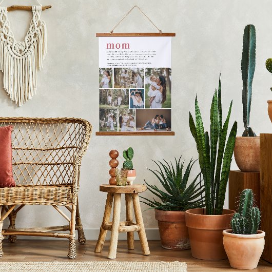 ママ定義 |写真8 パーソナライズされた 吊り下げ型タペストリー