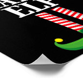 ママ小妖精や小人マッチングファミリーグループクリスマスパーティーママ ポスター (角)