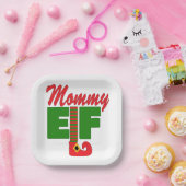 ママ小妖精や小人 ペーパープレート (パーティー)