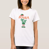 ママ小妖精や小人 Tシャツ (正面)