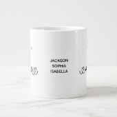 ママ就任 ジャンボコーヒーマグカップ (正面)