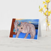 ママ得よ カード (黄色い花)