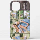ママ恵み引用文6 Photo Collage 素朴 Wood Case-Mate iPhoneケース (裏面)