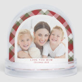ママ愛あなたアーチ写真クリスマス (正面)