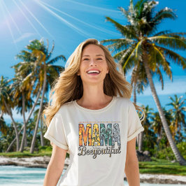 ママ愛してるよママ母の日女 Tシャツ