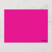 ママ愛してるよ母の日 ポストカード (裏面)