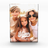ママ愛してるハートママの日フォトブロック フォトブロック (正面)