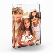 ママ愛してるハートママの日フォトブロック フォトブロック (左)