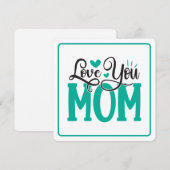 ママ愛してる シーズンカード (正面/裏面)