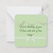 ママ愛してる ノートカード (裏面)