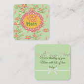 ママ愛してる ノートカード (正面/裏面)