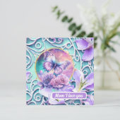 ママ愛してる ファンタジー パープル バタフライ ユニバース シーズンカード (スタンド正面)